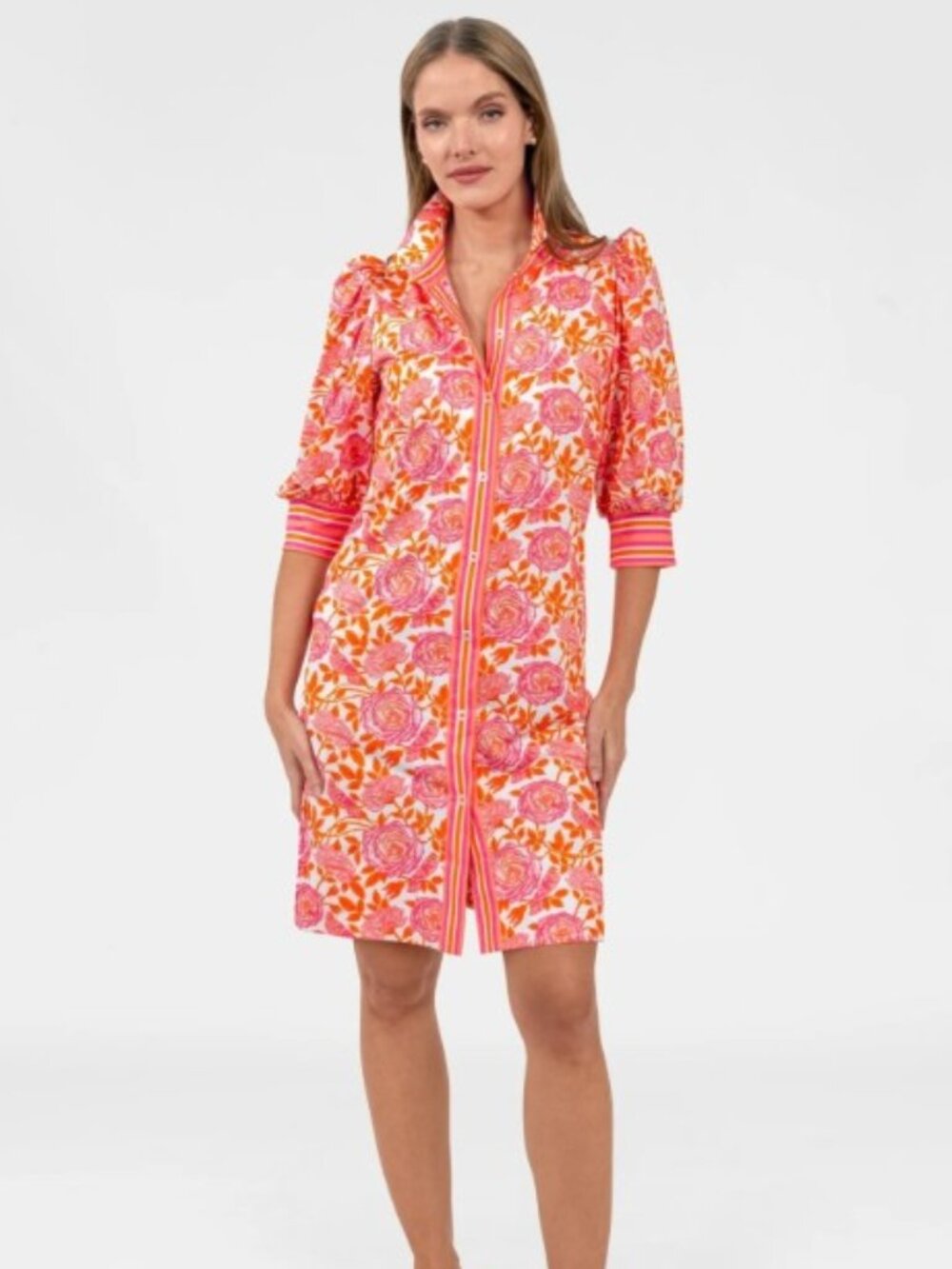 Gretchen Scott Swagger Dress-Smell the Roses